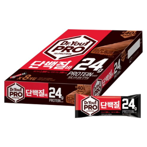 기타브랜드 오리온 닥터유 프로 단백질바 70g 기타헬스보조제, 560g, 2개