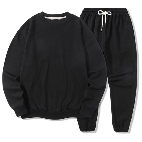 [인기ㅣ강추] 일루소 스탠다드 기모 맨투맨 밑밴딩 조거 트레이닝복 상하의 세트: 편안한 운동의 동반자 [최신ㅣ추천상품 입니다]