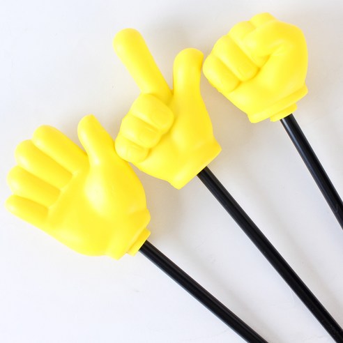 묵찌빠 지시봉(3개)/가위바위보 복불복 보드게임 막대 손가락봉