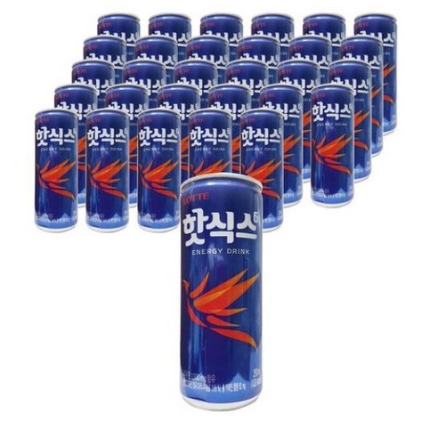 기타 핫식스 제로 에너지 드링크 250ml 30개