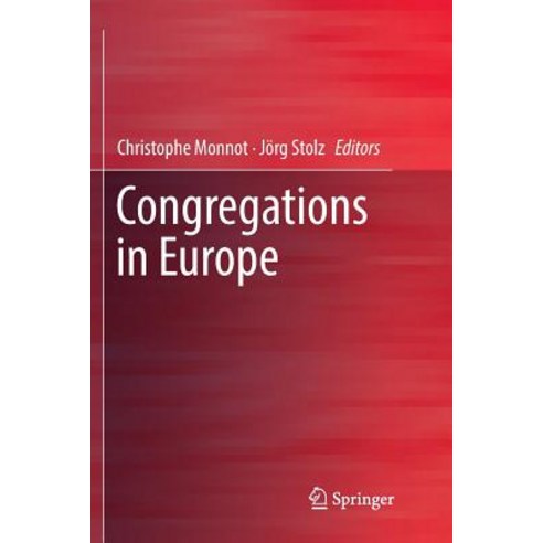 Congregations in Europe Paperback, Springer