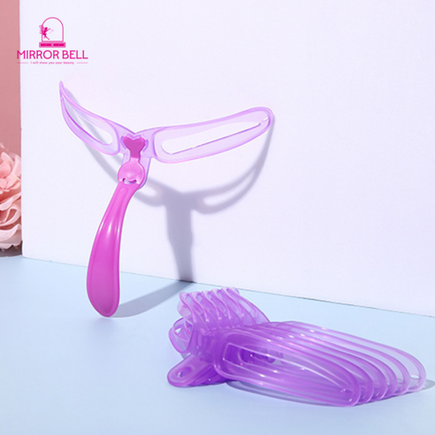 미러벨 간편하게 눈썹그리기 눈썹 메이크업 가이드틀 8종세트, 1개