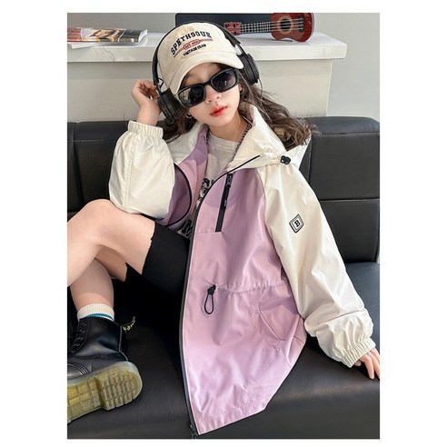 트렌드윙 아동용 초중학생 바람막이