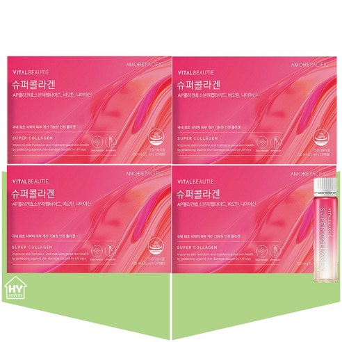 아모레퍼시픽 바이탈뷰티 슈퍼콜라겐 저분자 액상 콜라겐 28앰플X5박스, 5개, 700ml