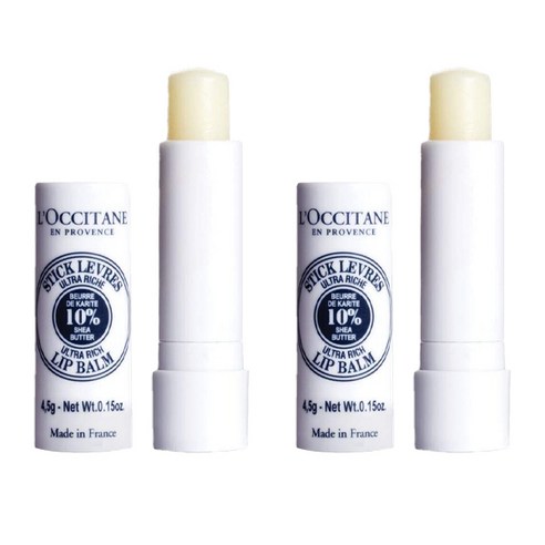 록시땅 울트라 리치 립 밤 4.5g, Shea Butter, 2개