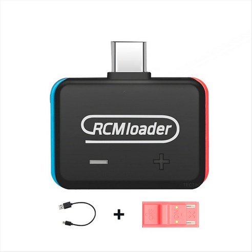 V5 RCM 로더 및 지그 클립 도구 닌텐도 스위치 NS 콘솔에 적합 USB 케이블 내장 주입 프로그램 부품 액세서리, 01 Black