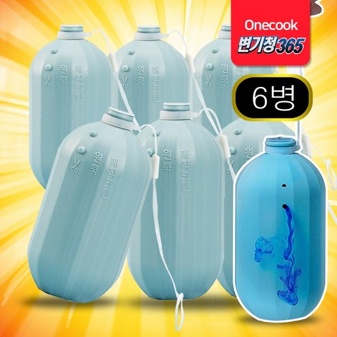 R 깨끗하게 빠르게6p 우리집 뉴 클린 순삭 변기청 365 자동변기세정제 변기청365