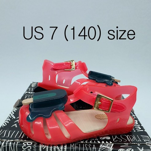 [옥의 티 상품] 미니멜리사 젤리슈즈 아이스크림 31704-52364 US 7 (140) size JK750