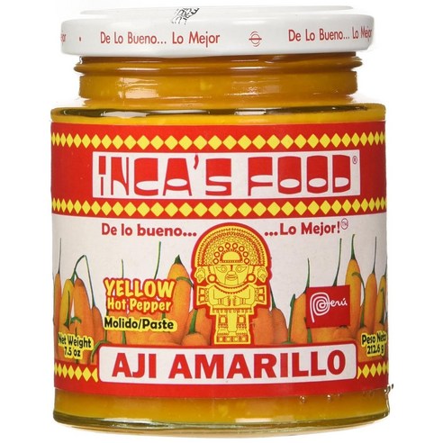 Inca's Food Aji Amarillo Paste 7.5 Oz - (6-pack), 1개, 2.68kg
