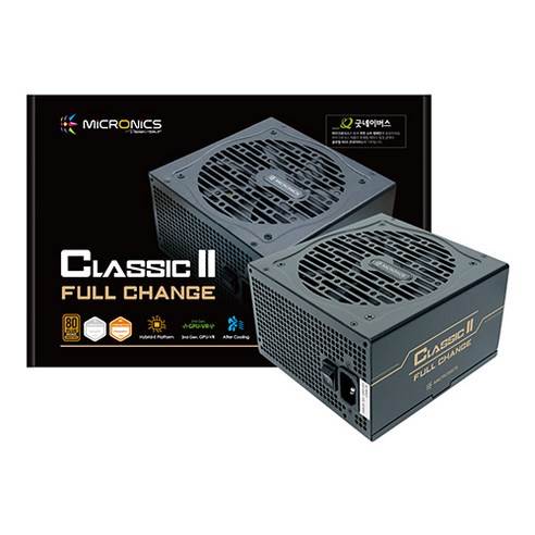 마이크로닉스 Classic 2 풀체인지 800W 80PLUS 230V EU