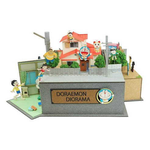 Sankei Miniatuart Kit Doraemon Diorama 산케이 도라에몽 디오라마 MK10-03