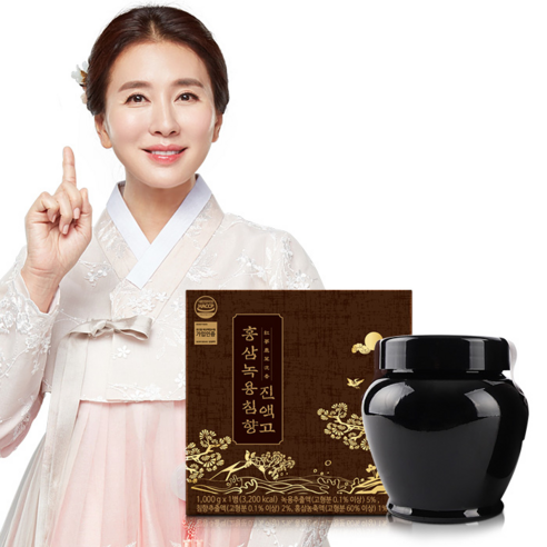 프리미엄 홍삼녹용침향진액고 [대용량] 1kg (고급쇼핑백+전용스푼+고급케이스) premium gift, 1개