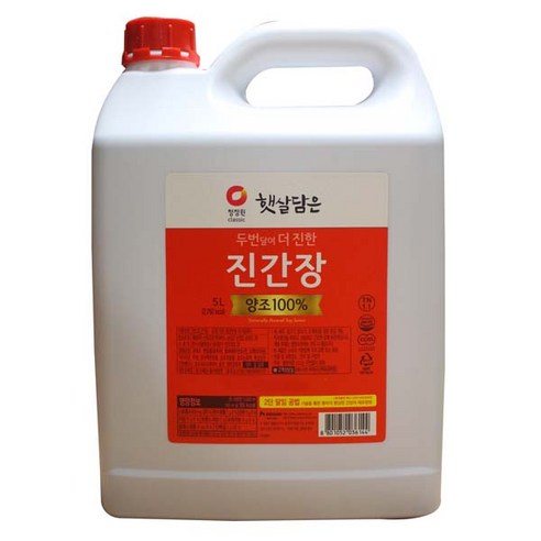 대상 두번 달여 더 진한 진간장, 5L, 3개