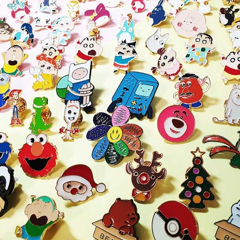 나만의 개성을 담아내는 특별한 캐릭터 뱃지 컬렉션