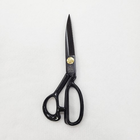 망간강철 블랙 재단가위 250mm, 1개