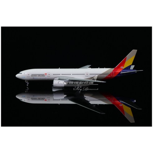 1:400 아시아나 항공 보잉 B777-200ER HL7755 1:400 제미니제트 GJAAR1367 다이캐스트