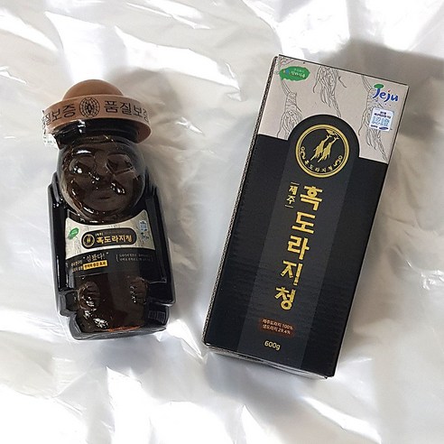 제주 흑도라지청 600g, 1개입 약도라지청