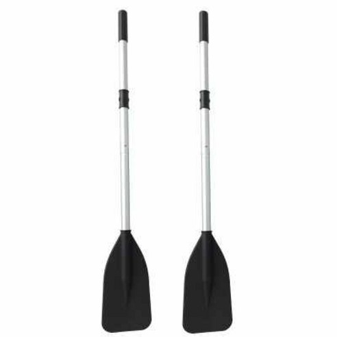 카약 보트 패들 고무, 1.32cm 검정색 범용 패들 2개