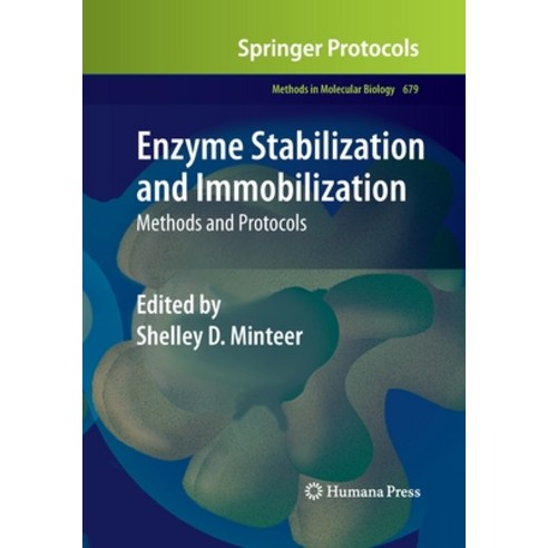 (영문도서) Enzyme Stabilization and Immobilization: Methods and Protocols Paperback, Humana, English, 9781493957927