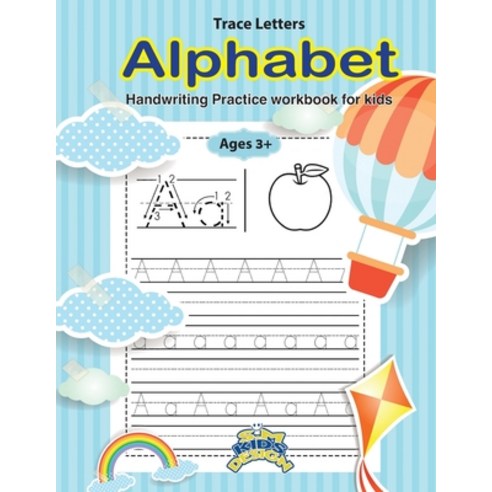Trace Letters: Trace Letters Alphabet Handwriting Practice workbook for kids Ages 3+: Preschool Prac... Paperback, Independently Published