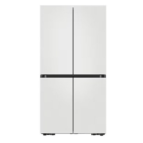   삼성 비스포크 4도어 냉장고 875L 매트 멜로우 화이트 RF84C906B4W