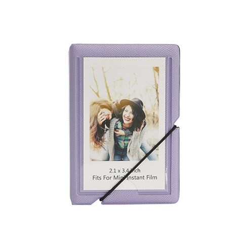 YGG 포카 미니 폴라로이드 사진첩 앨범 케이스, 퍼플