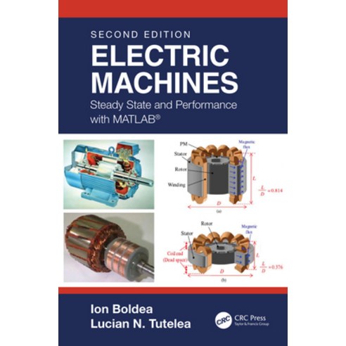 (영문도서) Electric Machines: Steady State and Performance with Matlab(r) Paperback, CRC Press, English, 9781032102689