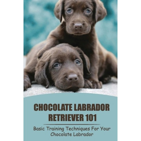 (영문도서) Chocolate Labrador Retriever 101: Basic Training Techniques For Your Chocolate Labrador: Labr... Paperback, Independently Published, English, 9798451589335