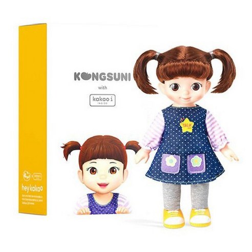 콩순이 AI 톡톡 로봇, 혼합색상