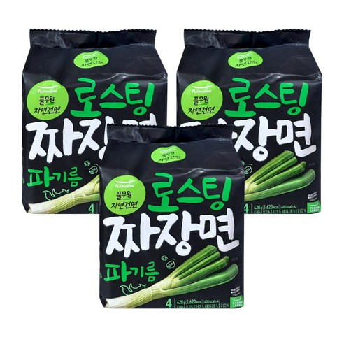 로스팅 짜장 파기름 라면, 12개