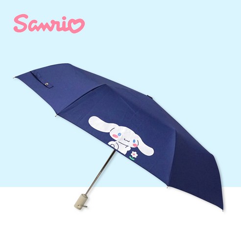 코지24 산리오 시나모롤 우산 여자 여성 예쁜 캐릭터 귀여운 이쁜 가벼운 경량 접이식 접는 3단자동우산