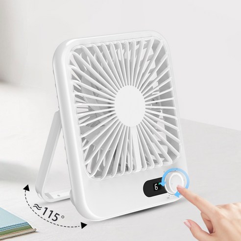 바나다 스마트폰 4단 삼각대 5종 세트 (BND-B2TP4001, 블랙) 가전디지털 12 치와와 USB 휴대용 무선 무소음 미니 탁상용 선풍기 HJ018, 화이트