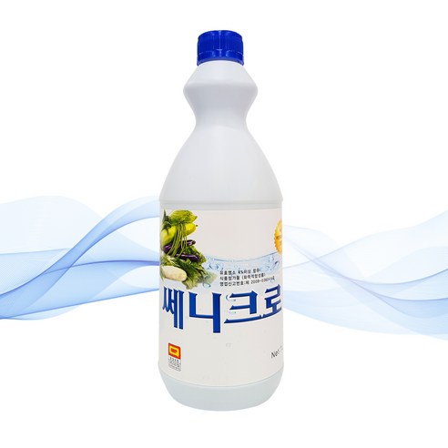 쎄니크로 과일 야채 세척제, 1L, 10개