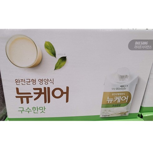 코스트코 대상 웰라이프 뉴케어 구수한맛 200ml X 16 영양식 식사대용