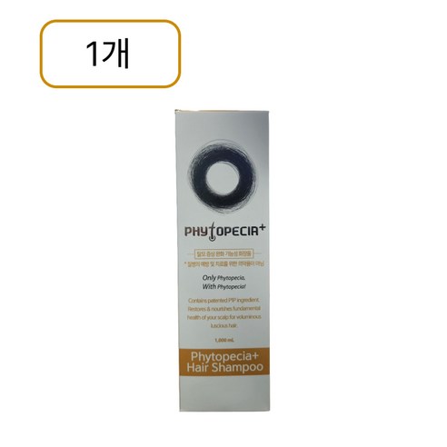 [정품인증] 피토페시아 플러스 탈모완화 기능성 헤어 샴푸, 1L, 1개