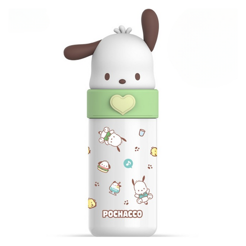 산리오 캐릭터 텀블러 물병 보온 보냉병, 포차코, 1개, 350ml