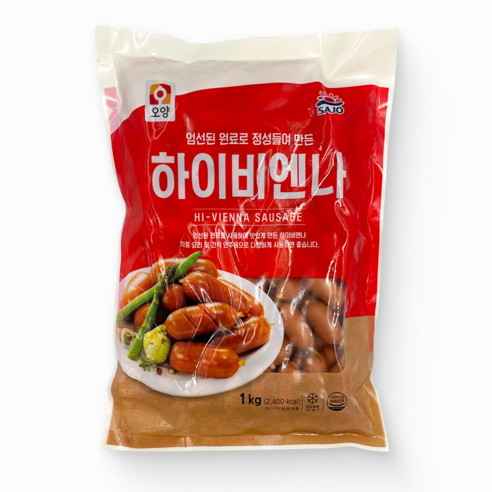 [먹고사는이야기] 사조오양 비엔나 소시지 1kg 소세지 볶음