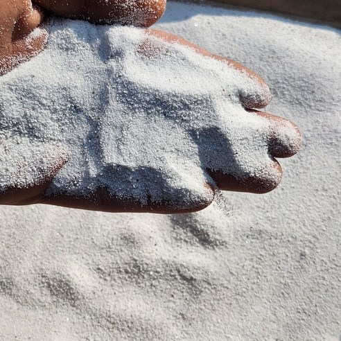 티파니 스톤 하얀모래 고급 규사 자연산모래, 7호, 20kg, 1포