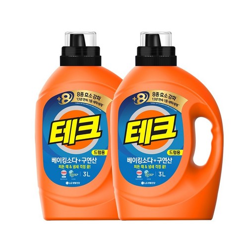 테크 베이킹구연산 용기, 3L, 4개