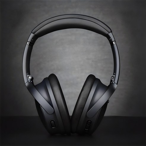 보스 노이즈 캔슬링 블루투스헤드폰, 블랙, BOSE QC45