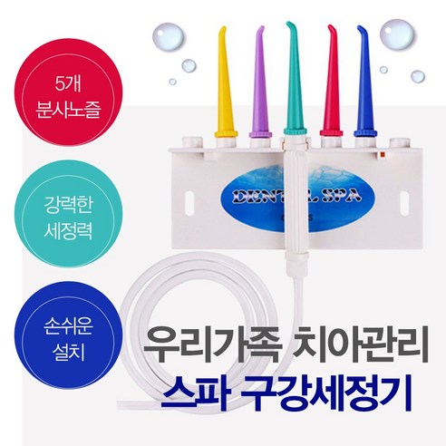디아나 수도직결식 구강세정기치실 치아세정 치석 물칫솔, 구강세정기