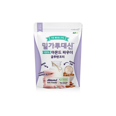 밀가루대신 100% 아몬드파우더 500g, 1개