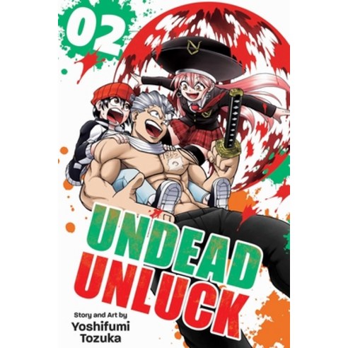 (영문도서) Undead Unluck Vol. 2 Paperback, Viz Media, English, 9781974723508
