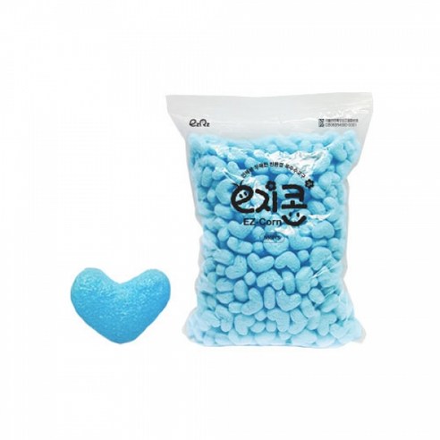 이지콘 블럭 하트 (500pcs) 2봉, 하늘