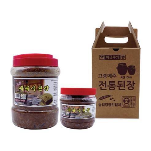 고령메주 고령 재래식 된장, 1개, 10kg