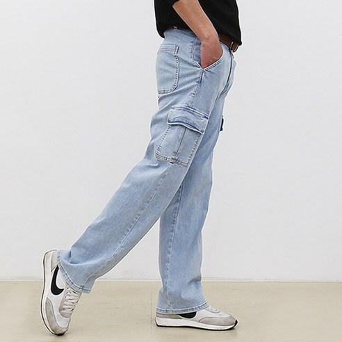 할인 중인 핏콕 남성용 스판 카고 청바지