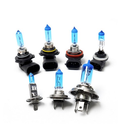 E1인증 자동차검사통과 화이트 램프 블루션 전조등 헤드라이트, 881, 1개