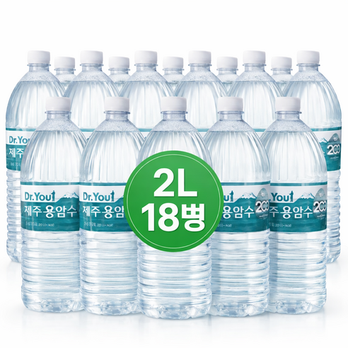 오리온제주용암수, 2L, 18개