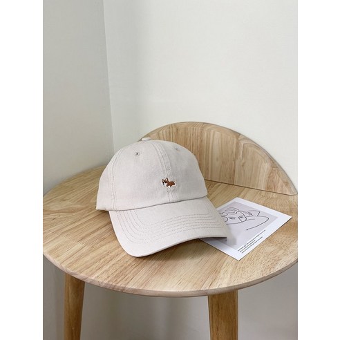여름 일본식 코키 야구 모자, M(56-58cm), 유백색