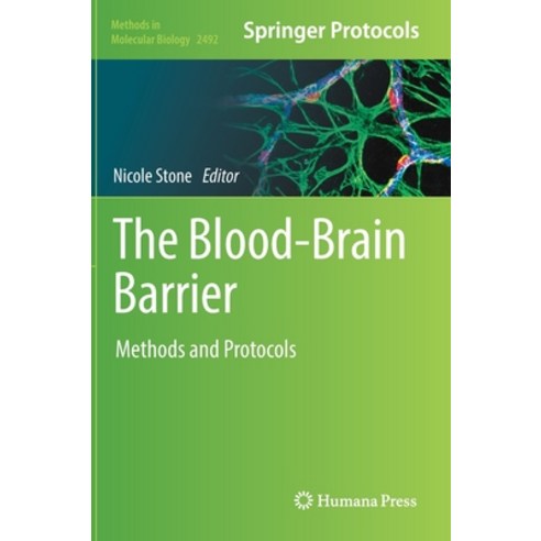 (영문도서) The Blood-Brain Barrier: Methods and Protocols Hardcover, Humana, English, 9781071622889